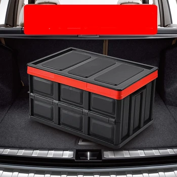 

30L 43x30x23 cm Car Storage Box Car Tool box Trunk Organizer Box Folding Storage Box Tidying Car Accessories