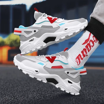 

New Men Casual Shoes Lace-up Shoes Men Lightweight Comfortable Spring Sneakers Footwears Zapatillas Trainers Hot Sale Zapatillas