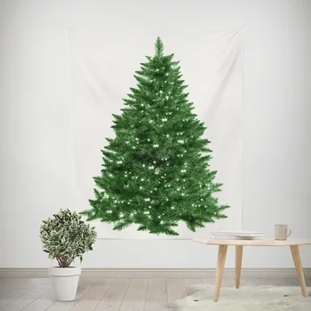

Macrame Wall Hanging Tapestry Christmas Decorations Home Textile Christmas Tree Wall Decoracion Pared Christmas Tapestry BA60GT