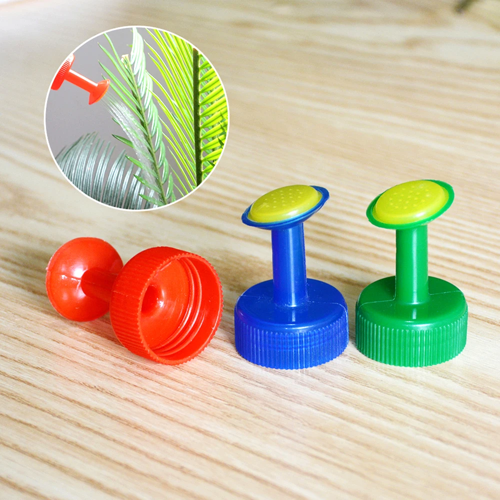 

1PCS Three Colors Bottle Cap Sprinkler PVC Plastic Watering Little Nozzle Sprinkler Head Watering Vegetables Mist Nozzle