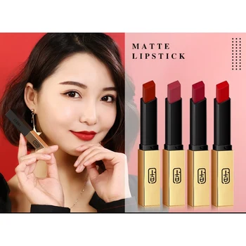 

Small Gold Bars Lipstick Suit Long Existing Makeup Silky Moisturizing Lipstick Makeup Accessory