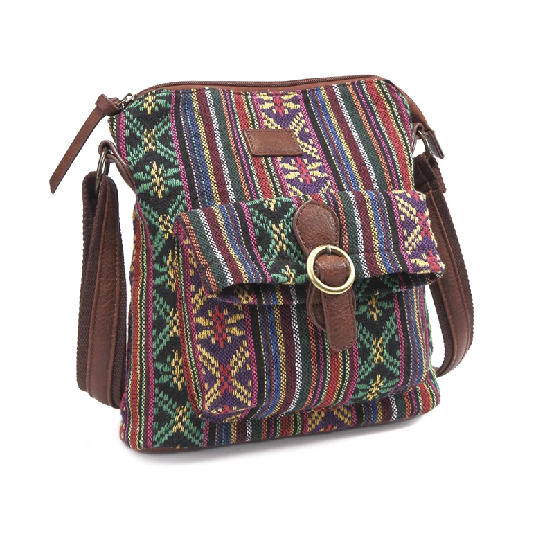 Crossbody Bag Women Shoulder Bag Women Messenger Bag Annmouler Vintage Women Shoulder Bag Fabric Crossbody Bag Brand Designer Handbag Purse Woman Messenger Girls Tote