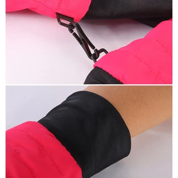 

Winter Outdoor Sports Skiing Gloves Women Waterproof Warm Windproof Snow Gloves H7JP