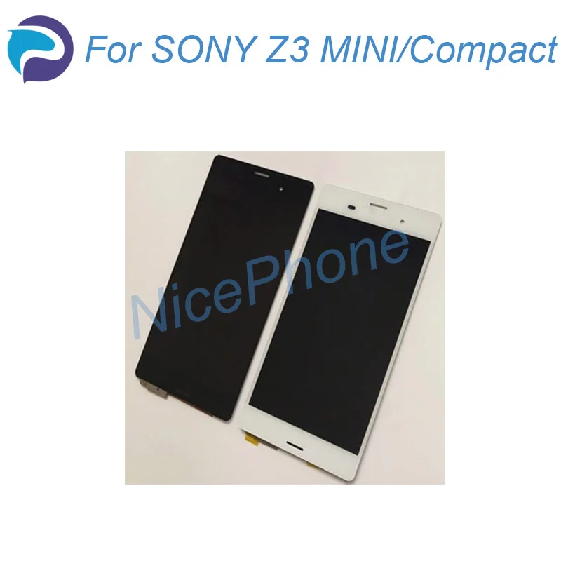 ЖК-дисплей для Sony Z3 mini Xperia compact D5803 D5833 дигитайзер Датчик сборка Замена ЖК-экрана |