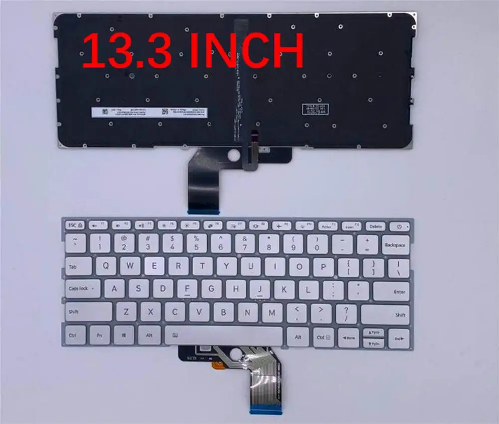 Для xiaomi клавиатура 13 3 12 5 дюйма Клавиатура США для MI air с подсветкой