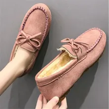 Обувь в горошек; женская обувь на плоской подошве; тонкие туфли с мягкой подошвой; бархатная хлопковая обувь; удобная обувь для беременных женщин; Новинка; сезон осень-зима