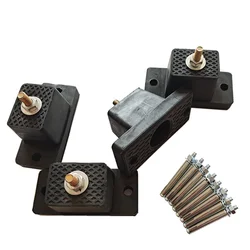 air conditioner bracket outside Air conditioner cushion rubber support Noise prevention base Rubber Mounts heightening pad
