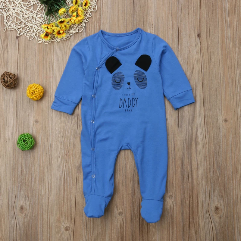 bear baby romper