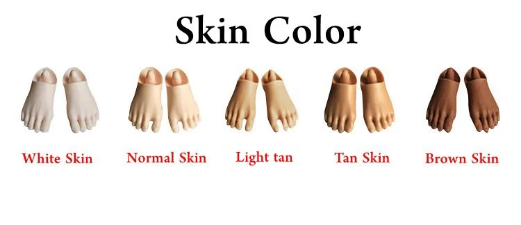 肌肤颜色