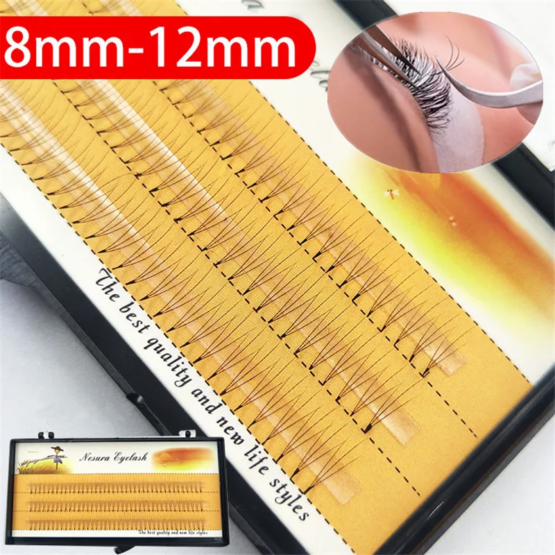 MIOFIA Natural soft false eyelash extension hand-made 3D0.07 coarse planting professional makeup free shipping | Красота и здоровье
