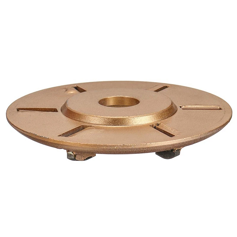 90Mm H16 Digging Grinder Wood Turbo Plane Woodworking Tools Attachment Milling Cutter Tool For 16Mm Aperture Angle Grinder