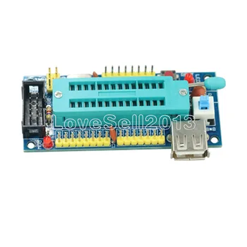 

ATmega8 ATmega48 ATMEGA88 Development Board AVR (NO Chip) New Diy Electronic Module Diy Kit Pcb Board USB Interface