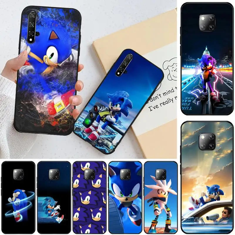 ByLoving Sonic The Hedgehog Новое поступление черный чехол для мобильного телефона Honor 20 20lite