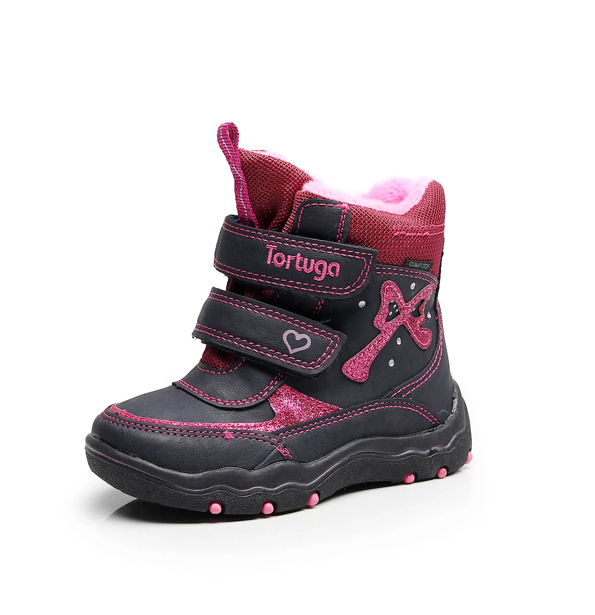 

Fashion 1pair Winter warm Snow Boots waterproof Ski children's Boots, Kids Leather boots