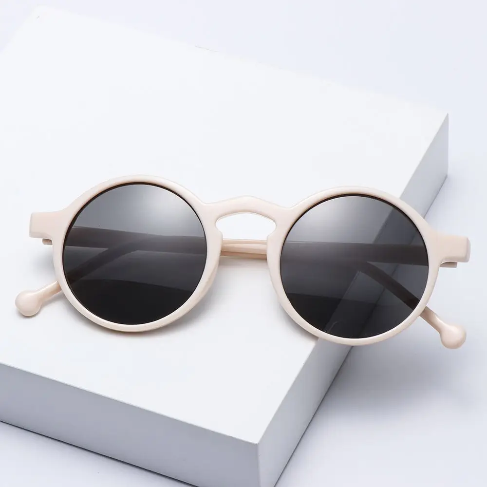 1PC Unisex Fashion Retro Round Sunglasses Brand Designer Vintage Small Frame Sun Glasses Korean Style Driving Eyewear UV400 big frame sunglasses