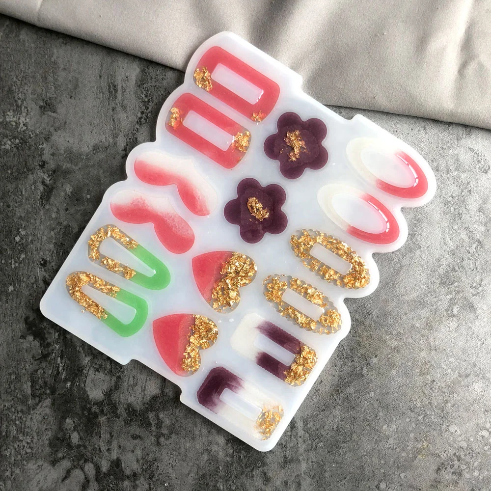 

«Сделай сам», комбинированная эпоксидная смола, шпилька, силиконовая форма, любовь, овальное украшение, шпилька, форма, силиконовая форма