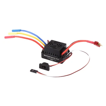 

1:10 Car Bl3650 3900Kv Brushless Motor 60A Waterproof Brushless Esc for 1/10 Rc Car Black