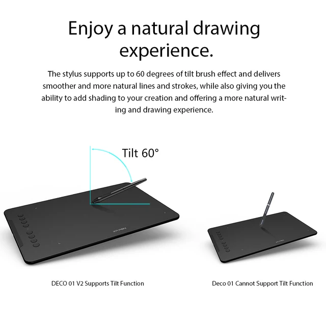 XPPen Deco Fun Graphics Tablet Digital Drawing Tablet Pen 8192 levels Tilt  Online Education 220PPS Support pc Tablet Android - AliExpress