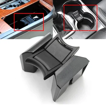 

1pc Car Center Console Cup Holder Insert Divider Plastic Black For Toyota Camry 2007- 2011 Auto Cup Holder Accessories