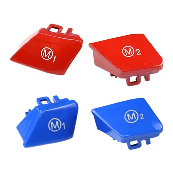 

2 Pcs Red / Blue Top Quality Car Custom M1 M2 Mode Steering Wheel Button for BMW M3 M4 F80 F82 F83 Car Accesories