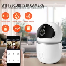 1080P HD Wi-Fi IP камера Домашняя безопасность авто-слежение мини камера ночного видения Tuya Smartlife Беспроводная мини Сетевая камера