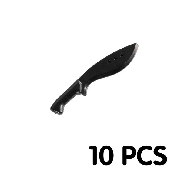 15Weapons-10pcs WW2 военный немецкий солдат оружие строительный блок 98k винтовка огнестрельное оружие армейские аксессуары Кирпичи полицейский спецназ фигурка MOC игрушка C106 - Цвет: 15Weapons-10pcs