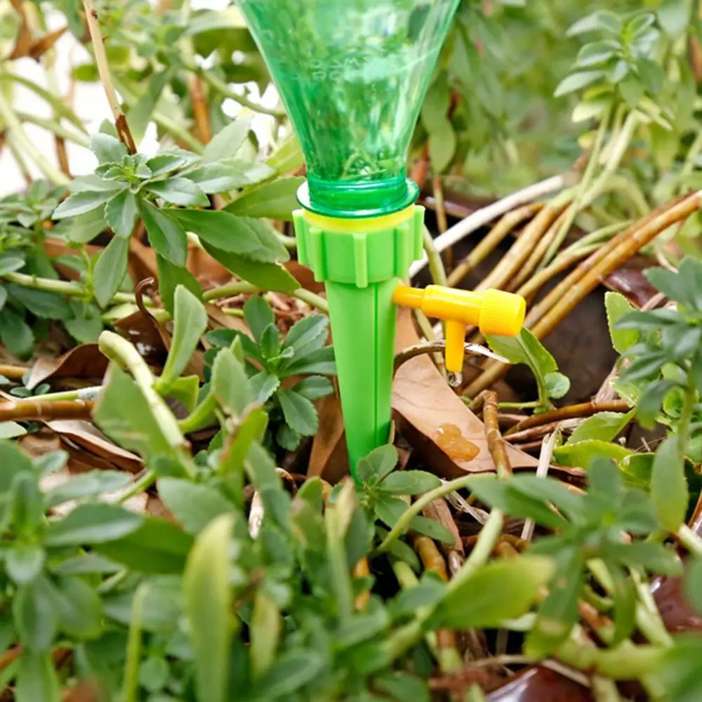 12 шт. садовый конус шип для полива цветок бутылка для полива Оросительная Система практичный пластиковый садовый конусный наконечник для полива