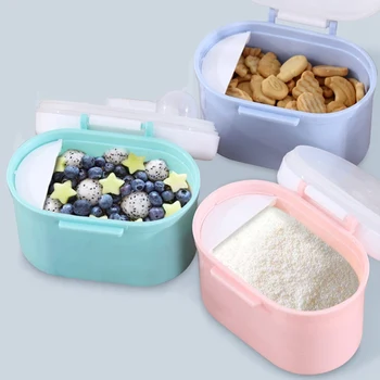 

Baby Milk Powder Container Portable Food Baby Sealed Baby Milk Powder Box Multi-functional Children Food Storage Box