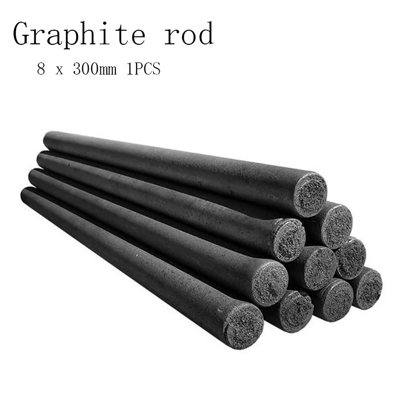 1PCS High Temperature Purity Density Carbon Rod Graphite Welding Electrode lubricating Aluminum Water Stir | Дом и сад