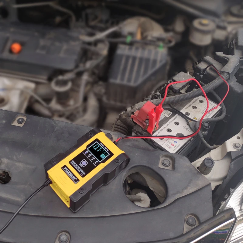 12V 24V 6A 7 этап автомобиль Автоматическая умная Батарея Зарядное устройство гель
