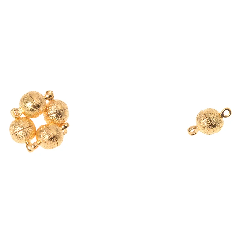 

5 MAGNETIC METAL GOLD NECKLACE MAGNET CLASP