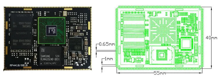 Cortex-a53 8-ядерный S5P6818 основной модуль доска супер 4412 RP6818