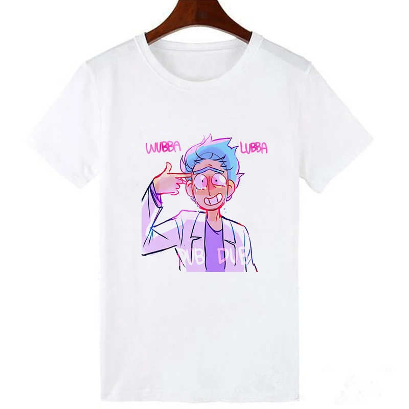 19bk705-white Showtly Rick and Morty футболка для мужчин/женщин футболки Новинка забавная одежда футболки мужские белые футболки pickle rick мужские топы - Цвет: 19bk705-white