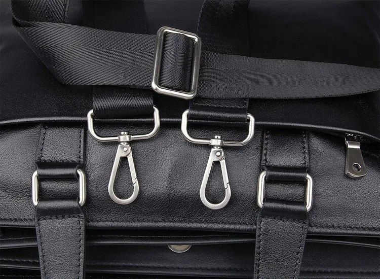 Мужские портфели из натуральной кожи 14 дюймов для ноутбука, мужская деловая дорожная сумка, Повседневная сумка через плечо, сумка через плечо 8432
