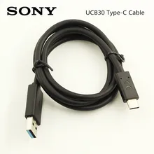 Кабель sony UCB30 type C для быстрой зарядки USB c type-C линия передачи данных 100 см для Xperia XA1 Ultra Plus/X/XZ/XZ1/XZ2 Premium/XZs