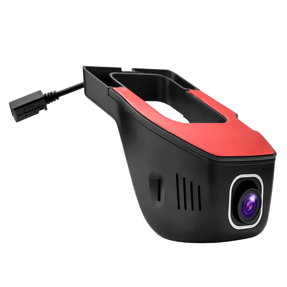 Видеорегистратор Автомобильный видеорегистратор Univerasl рекордер для вождения объектив с датчиком движения wifi HD1080P прочный
