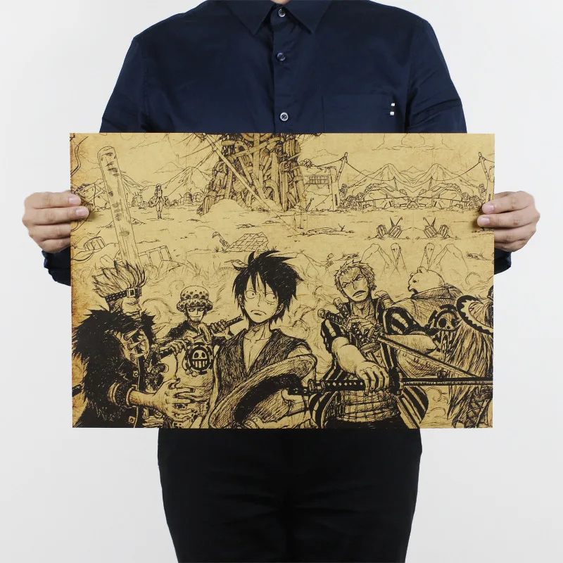 One Piece Zoro Brook Chopper Luffy 791 Japanese Cartoon Comic Kraft Paper Bar Retro Poster Decorative Painting 51x35 5cm Wall Stickers Aliexpress One Piece Zoro Brook Chopper Luffy 791 Japanese Cartoon Comic Kraft Paper Bar Retro Poster Decorative Painting 51x35 5cm Wall Stickers Aliexpress