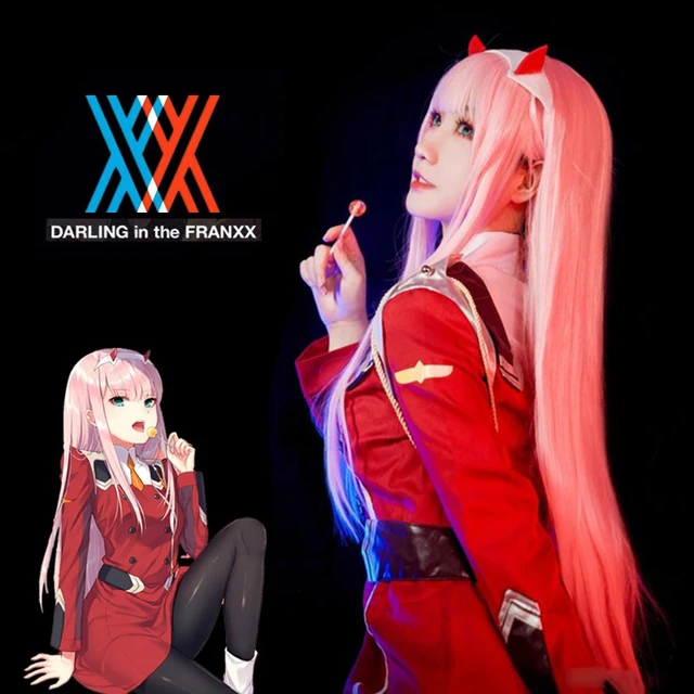 Gvavaya Anime Cosplay DARLING in the FRANXX Zero Two 02 Cosplay Costum