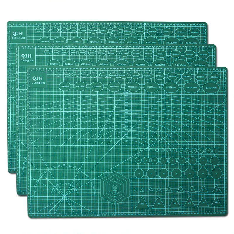 Leather Cutting Board Cutting Pad Cutting Mat 3Pcs Leather craft for Sewing Crafts,