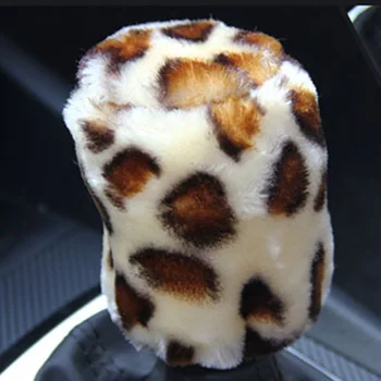 

Handbrake Steering wheel cover Leopard Print Universal Protector Accessories