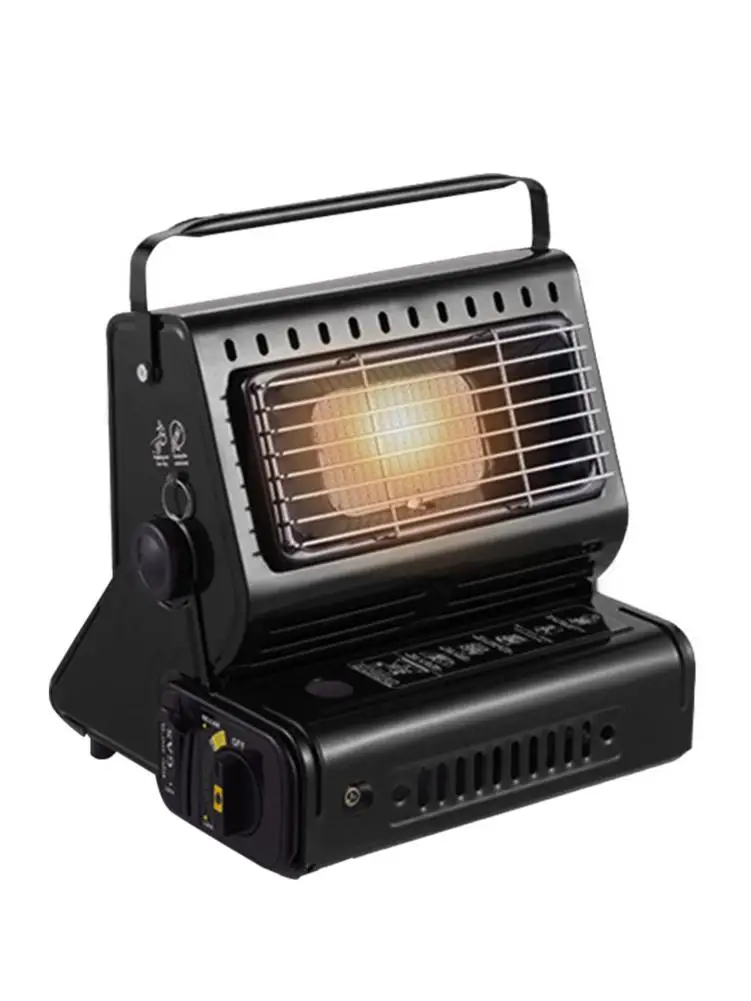 

Single Gas Source Portable Outdoor Gas Heater Camping Trip Heating Only Heating Iron Stove Heater For Camping Trips Hiking