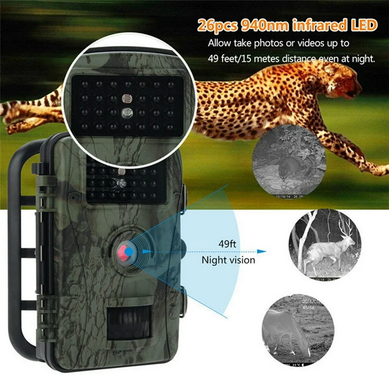 RD1003 HD Color 720P Animal Protection Hunting Camera