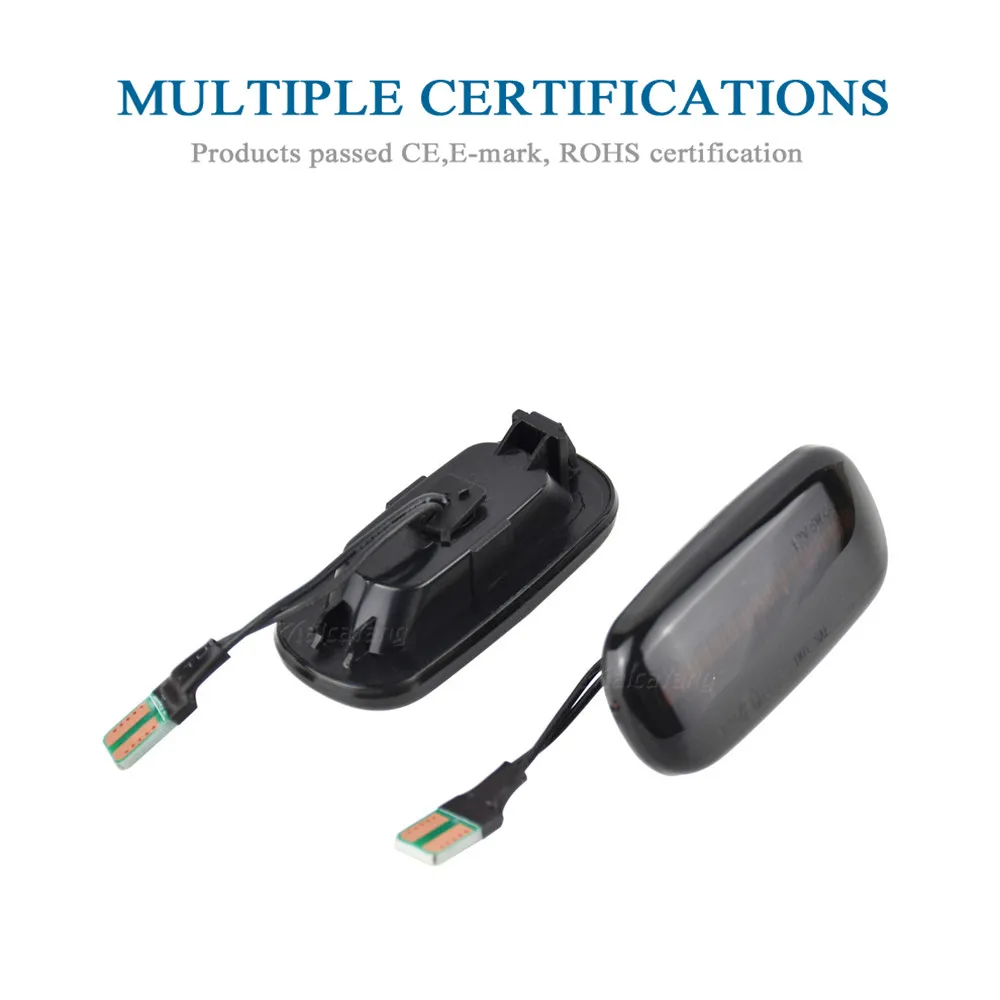 

For Audi A3 S3 8P A4 S4 RS4 B6 B7 B8 A6 S6 RS6 C5 C7 Dynamic Side Marker Turn Signal Sequential Blinker Led Light