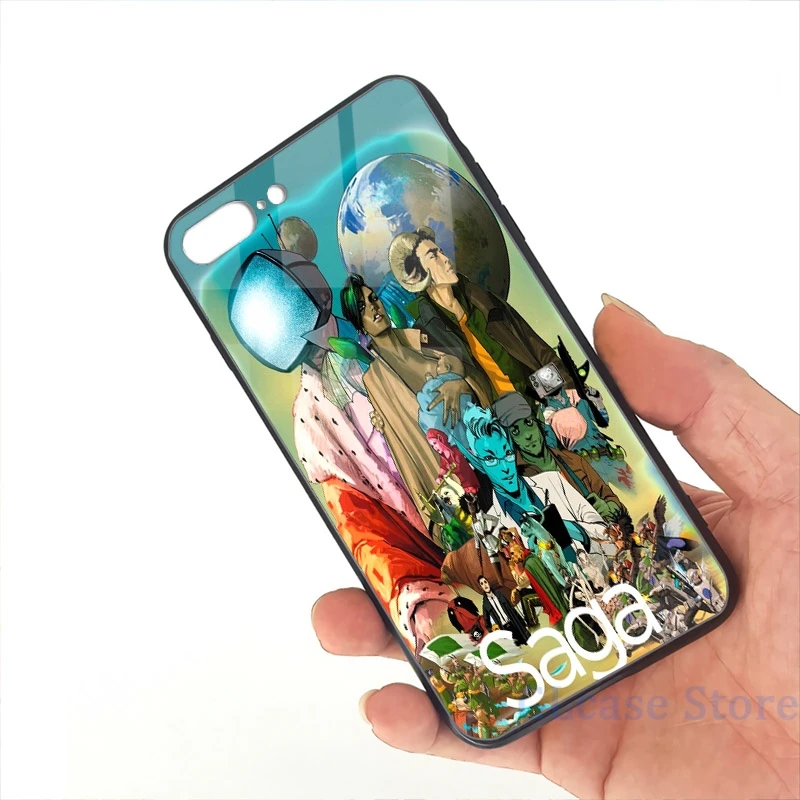 Сага персонажей комиксов geek Чехол для мобильного телефона iPhone 12 Pro 11 X XR XS Max 8 7 6 6s