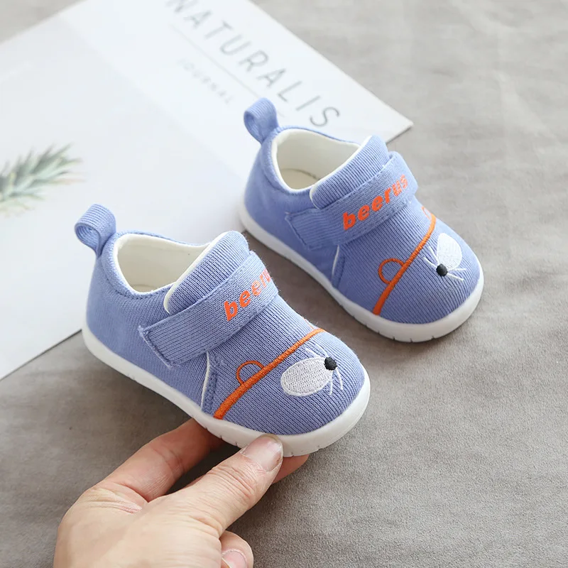 

2020 Spring And Autumn Baby Toddler Shoes Men's 0-3-Year-Old Soft-Sole Anti-slip Girls Breathable Cloth Shoes Infant Not Afford