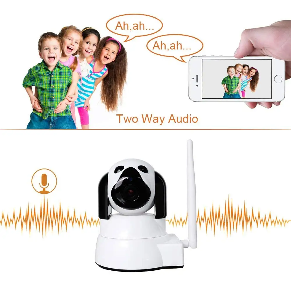 YYZ100SS-SNB Network Camera Little Dog Baby Mornitor HD Home Security Wifi Wireless Smart Phone Remote Monitoring Machine