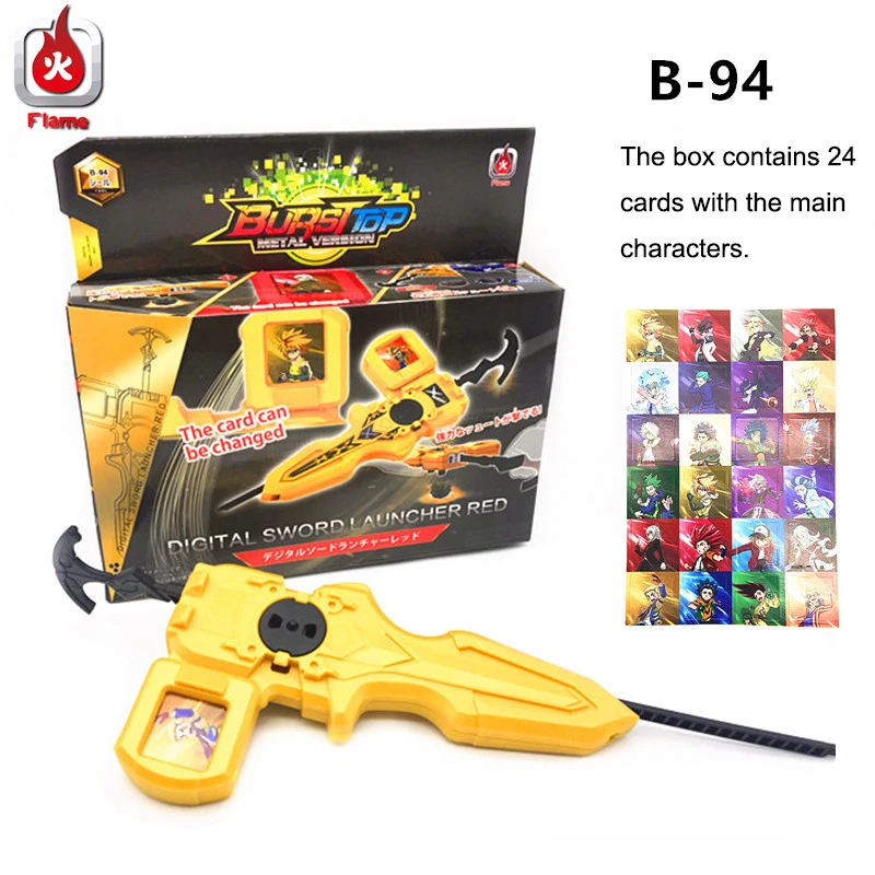 

Upgrade Gold New BeybladeBlue94 Red94 Burst Bey Blade Beyblade B145 B144 B94Black with Launcher And Children's Gift Box