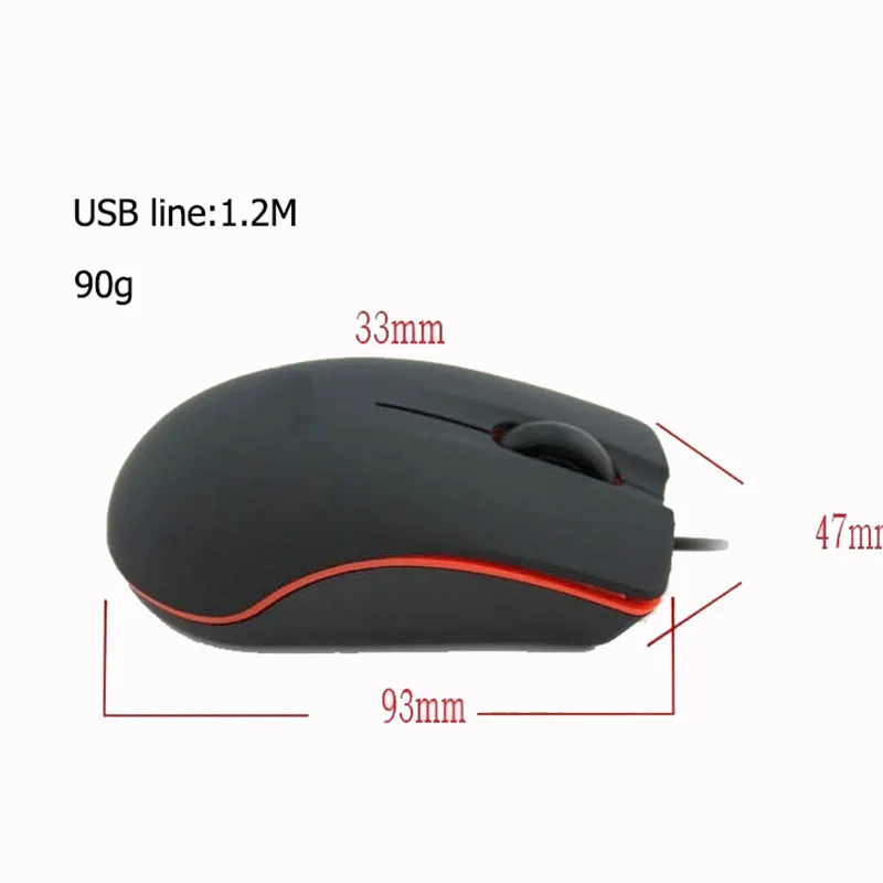Мини Проводная мышь матовая поверхность 1200 dpi оптическая USB 2,0 Pro игровая оптическая мышь Мыши для компьютера ПК ноутбука