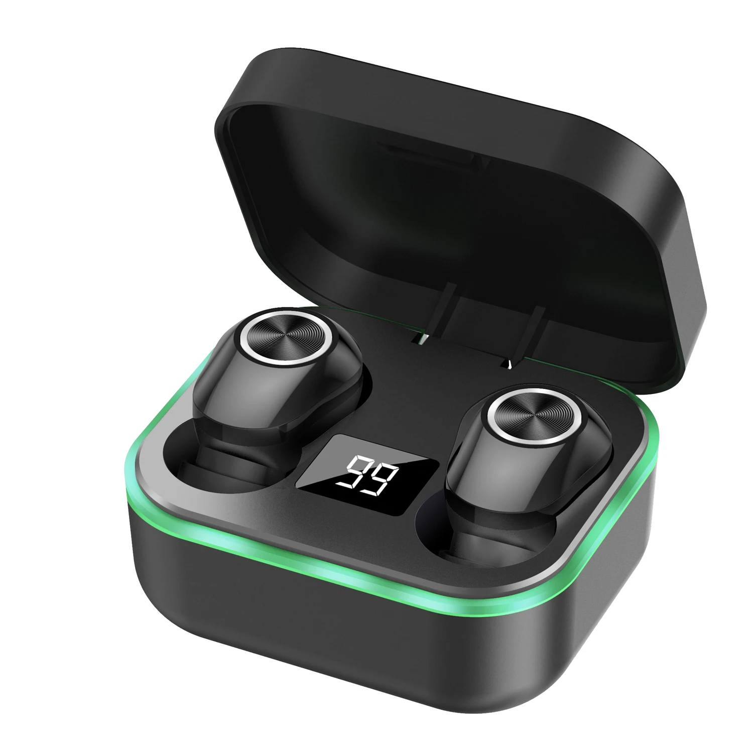 Earphones Bluetooth Wireless Sport With Microphone Headphone Stereo TWS Earbuds V5.1 Headset Noise Cancelling | Электроника