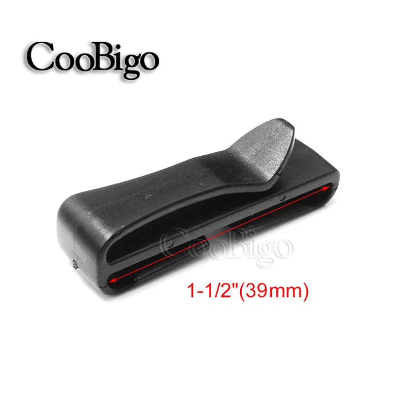 39mm Webbing 20 шт., быстро скользящий держатель, пластиковая пряжка, лямки, концевые зажимы, регулирующий ремень, ремень, тактический рюкзак, походный Размер 3/"~ 2" - Цвет: 39mm Webbing